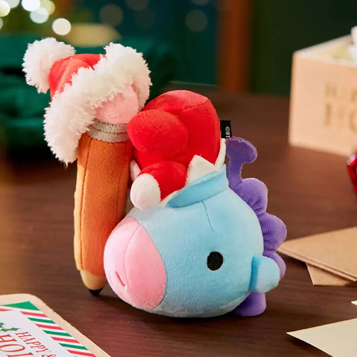 LINE FRIENDS BT21 MANG BABY HOLIDAY MINI STANDING DOLL NEW W TAG