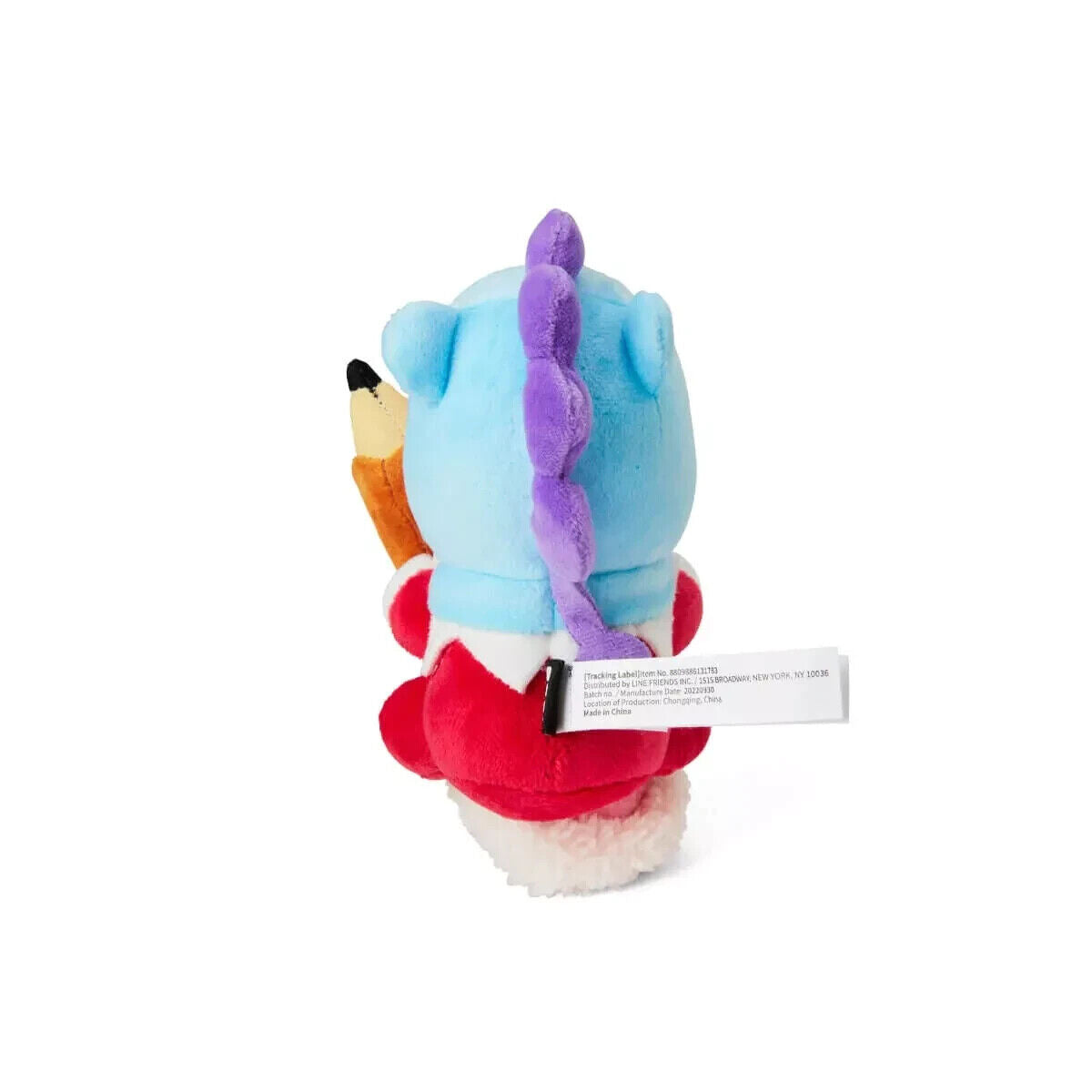 LINE FRIENDS BT21 MANG BABY HOLIDAY MINI STANDING DOLL NEW W TAG