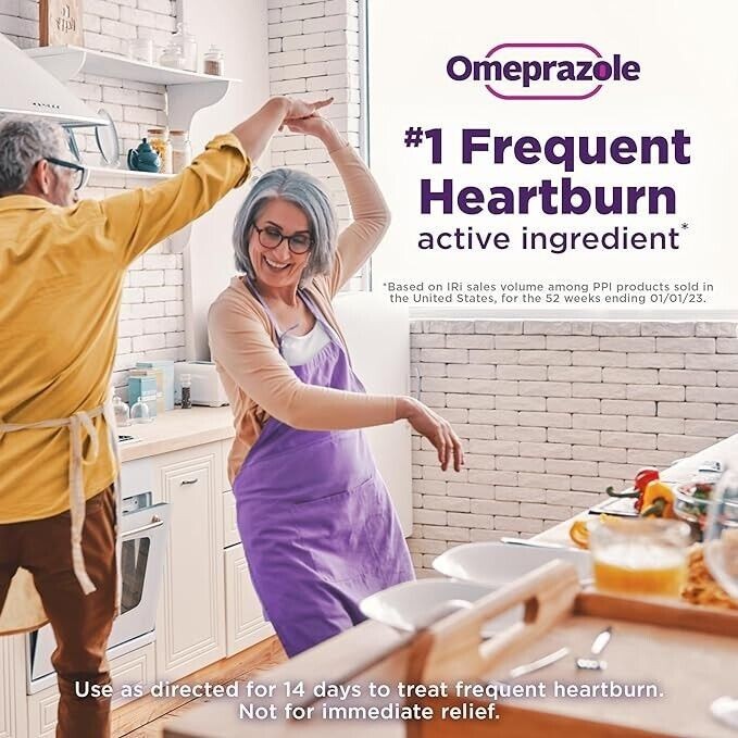🔥 Omeprazole & Sodium Bicarbonate 20mg/1100mg (30ct) 3-pack 12/2027