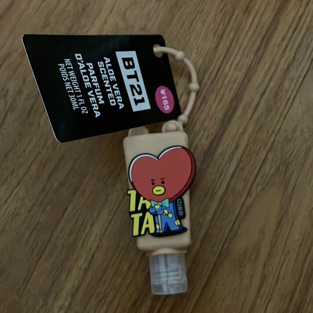 Lot of 4 **BTS BT21 KPOP Merchandise Hand Sanitizer Gel SET NEW W TAG