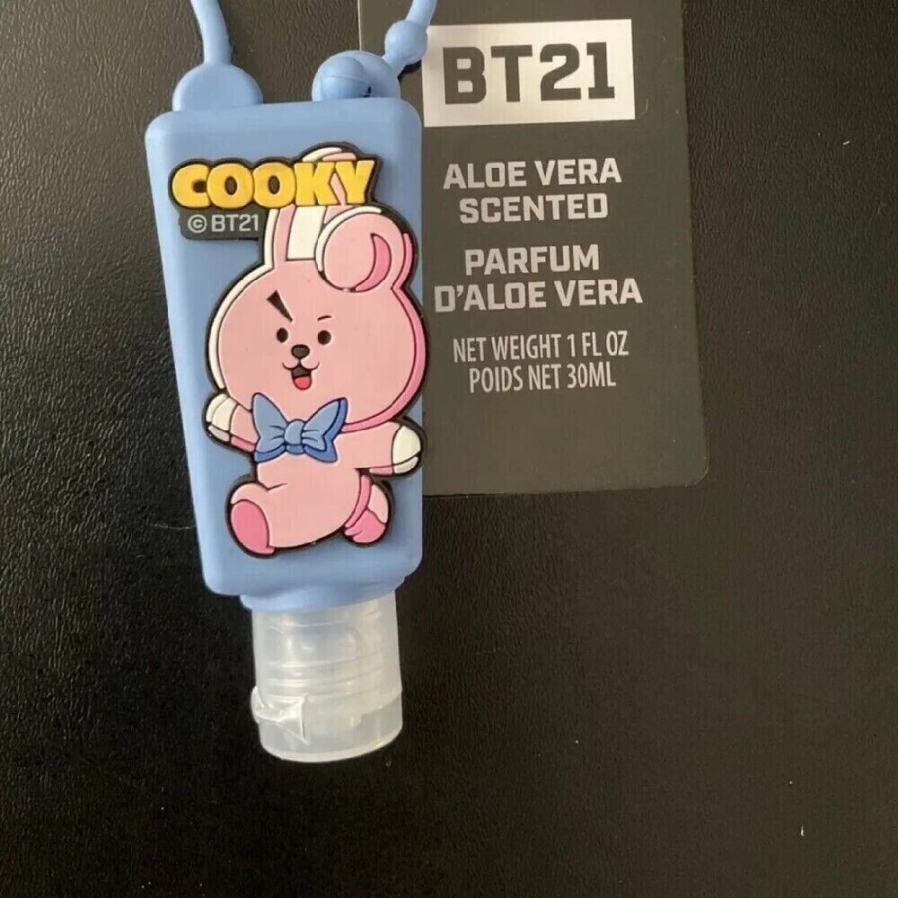 Lot of 4 **BTS BT21 KPOP Merchandise Hand Sanitizer Gel SET NEW W TAG