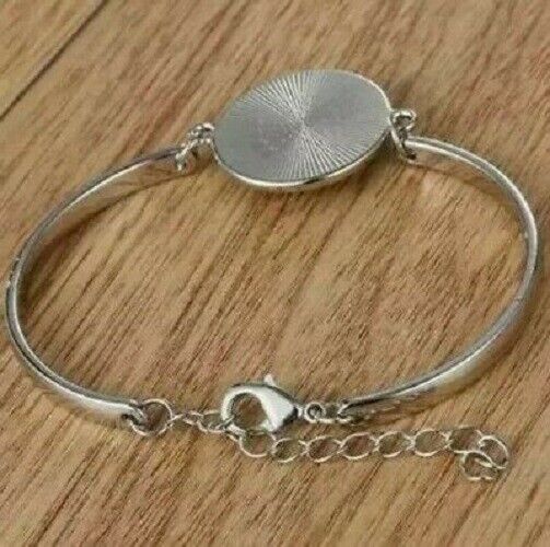 2 X "Best Friends are the Sisters We Choose" Cabochon Friendship Silver NEW
