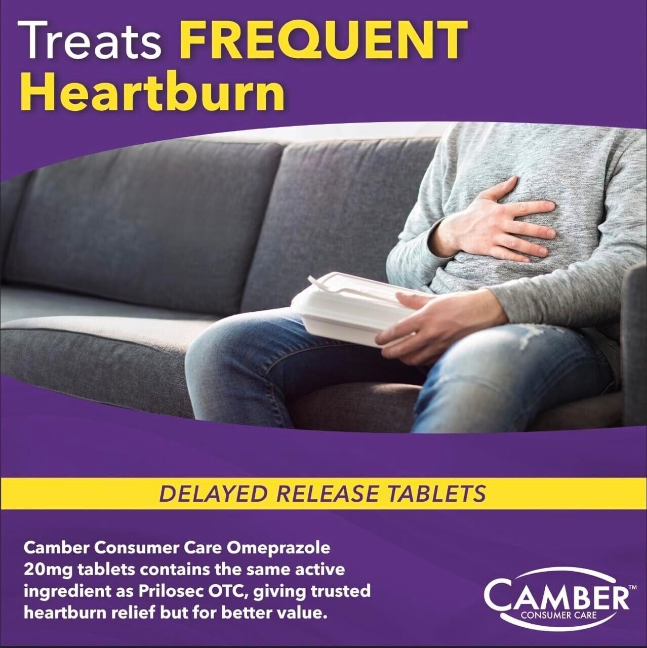 Camber Esomeprazole Magnesium 20 mg Nexium Generic (Total 270ct)