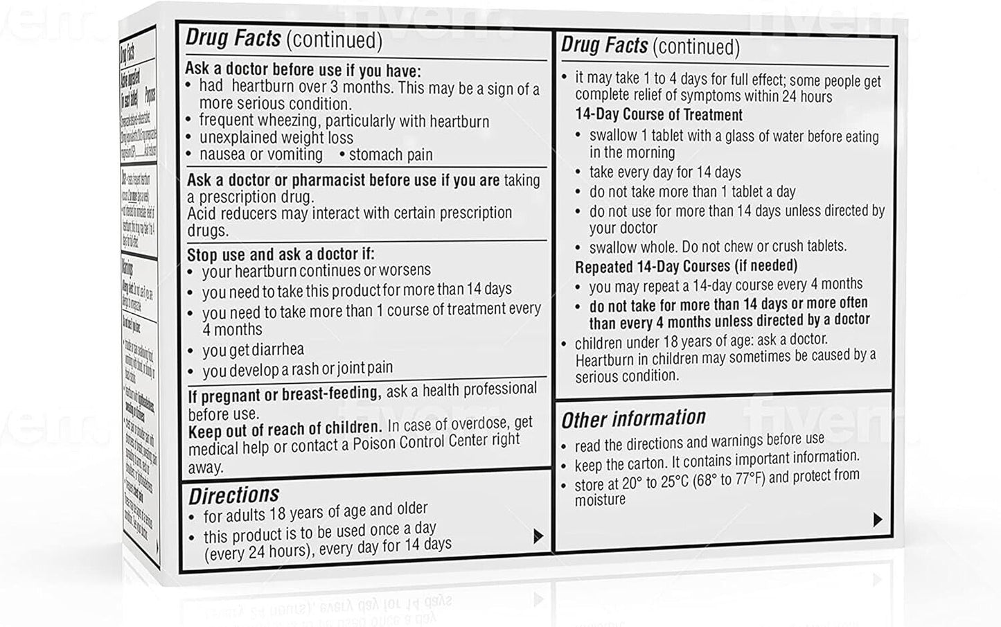 Camber Esomeprazole Magnesium 20 mg Nexium Generic (Total 270ct)