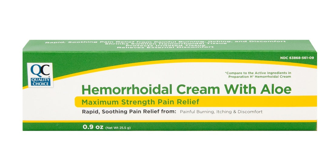 4 X Hemorrhoid Ointment 0.9 oz (Compare to PREPARATION H) Total 4 Tubes