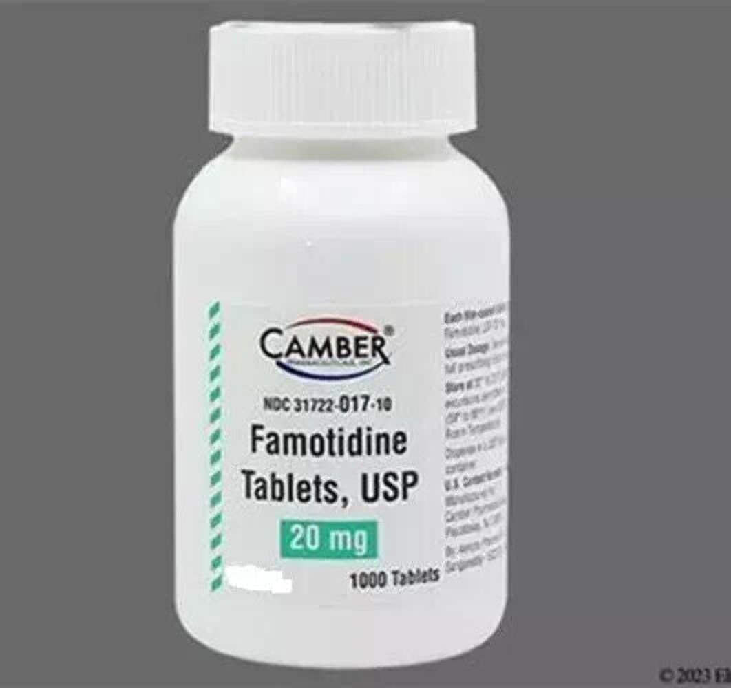 Famotidine 20mg Generic Pepcid AC Maximum Strength 1000Ct Exp 04/2027