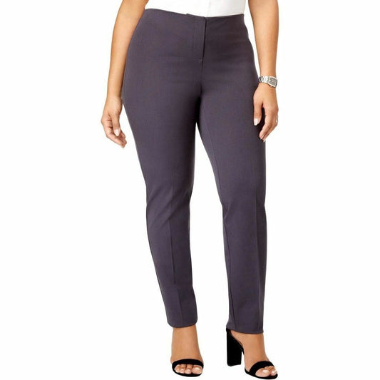 Alfani Plus Size Hollywood Skinny Pants Stadium Grey **Choose Size**NWT