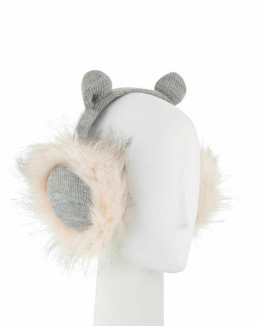 Karl Lagerfeld Kitty Faux-Fur Earmuffs NWT