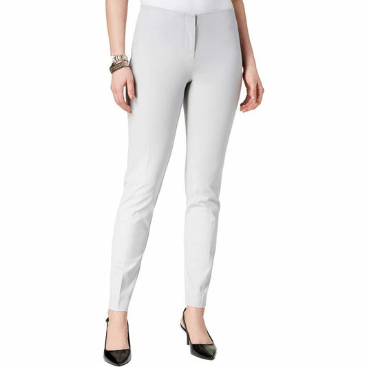 Alfani Bi Stretch Hollywood Skinny Pants SIZE 14, 16 New City Silver, NWT