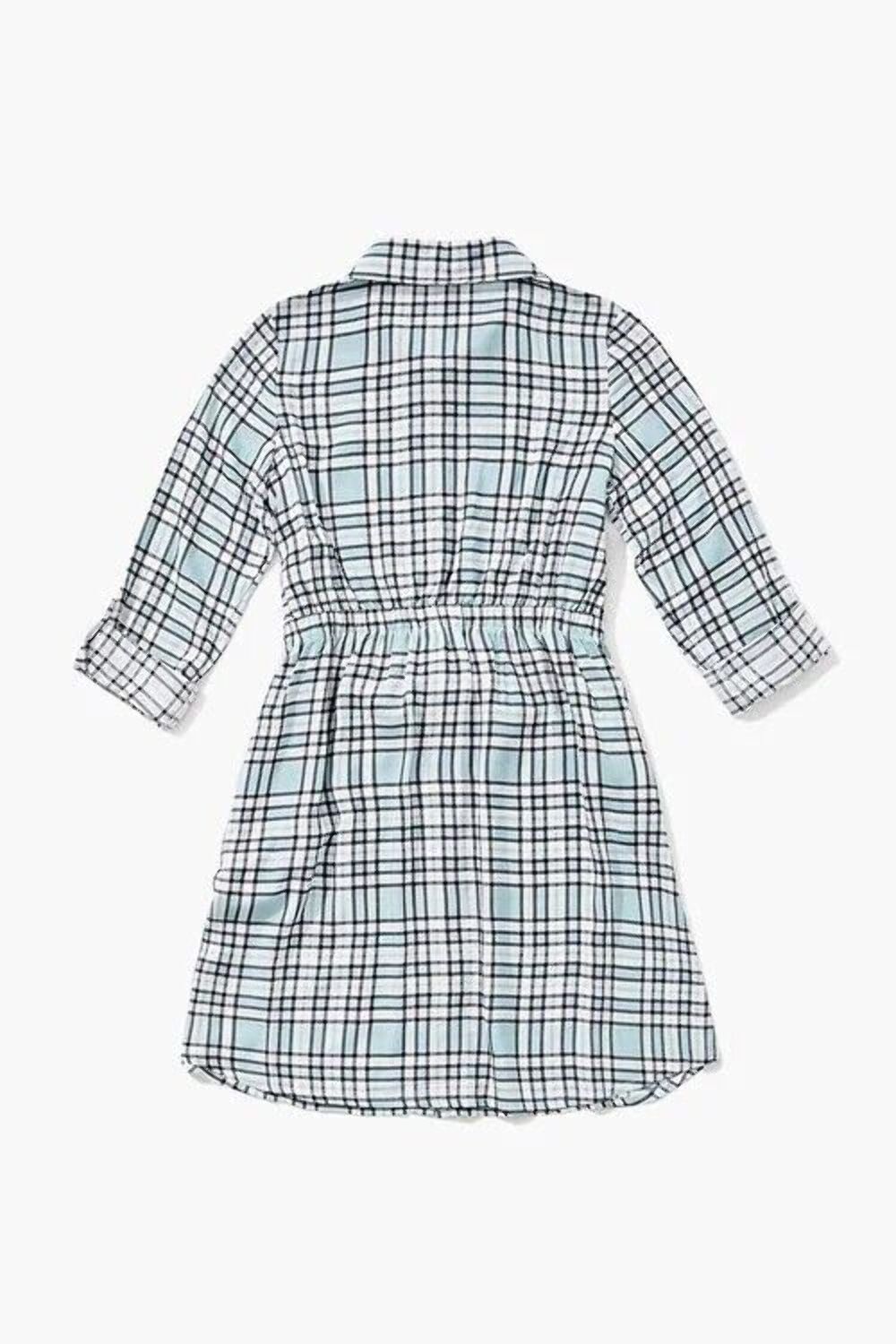 Youth Girl’s Forever 21 Girls Plaid Shirt Dress (Kids) Size 5/6 NWT