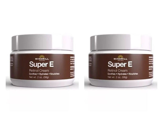 2 X Windmill Super E Retinol Cream, 2 oz (Total 4 oz)
