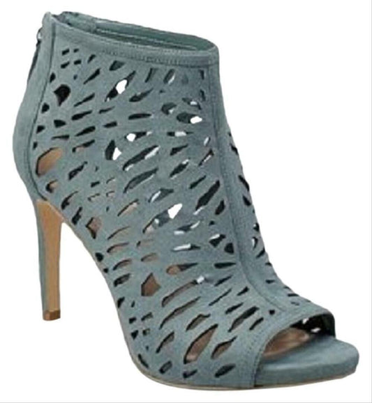 White House Black Market Laser Cut Booties Wintergreen (Size 6.5, 7) NIB $165