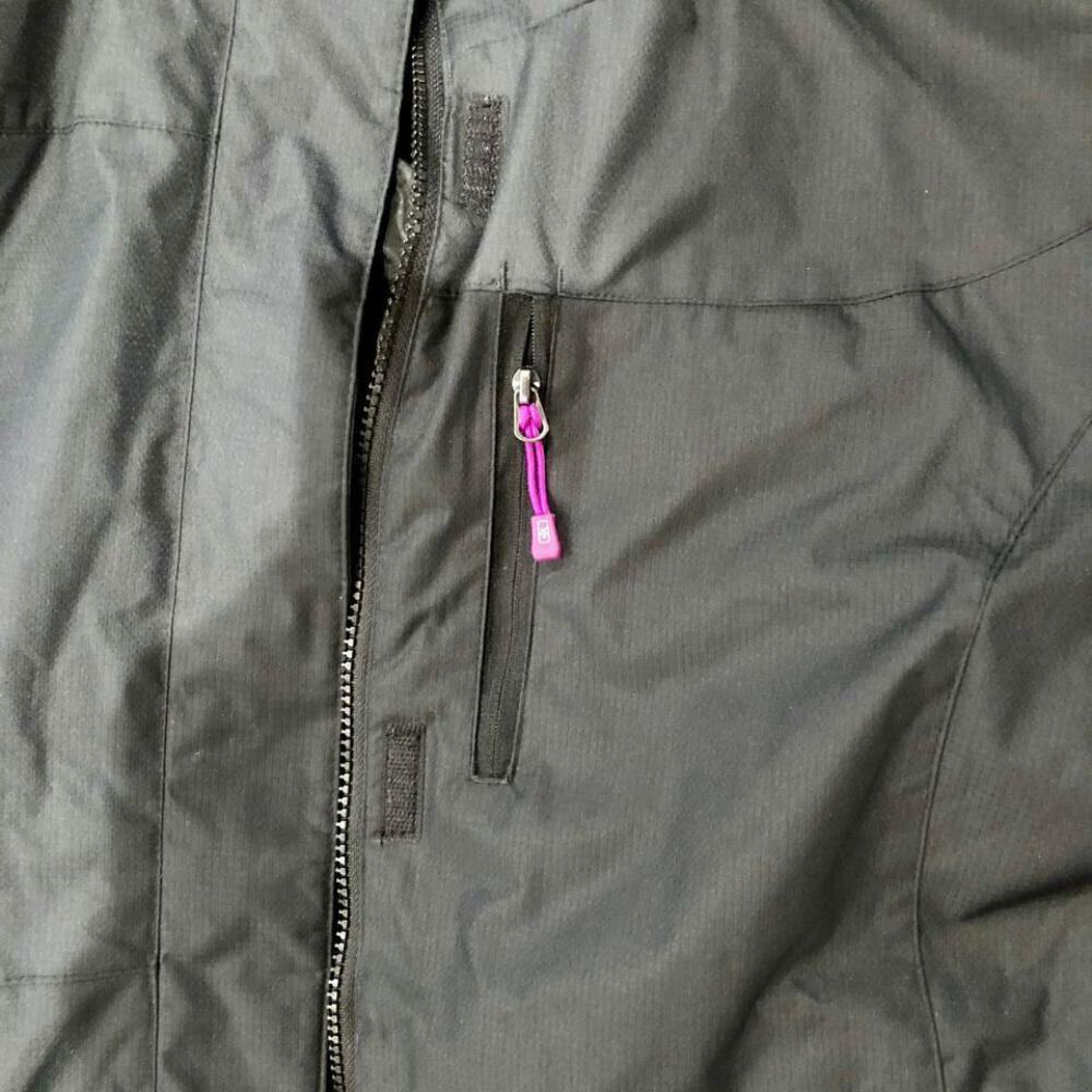ZeroXposur Black Women's Down Filled Detachable Hood Coat Jacket Size 2XL NWT