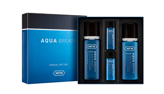 MISSHA For Men Aqua Breath Skin Care Gift Set **K-Beauty- US Seller** NEW IN BOX