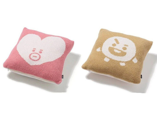 BT21 MOCO Double Sided Face Cushion (Choose SHOOKY & COOKY or TATA & VAN) NWT