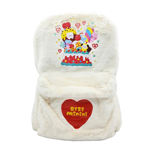 LINE FRIENDS BT21 MININI FUZZY BACKPACK NEW W TAG
