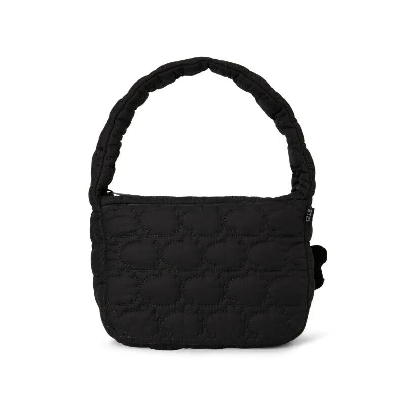 [BTS] BT21 - Winter Quilted Hobo Bag LINE FRIENDS OFFICIAL AUTHENTIC NWT