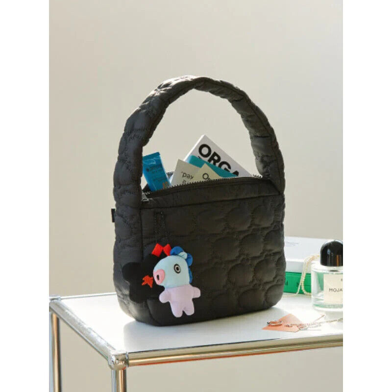 [BTS] BT21 - Winter Quilted Hobo Bag LINE FRIENDS OFFICIAL AUTHENTIC NWT