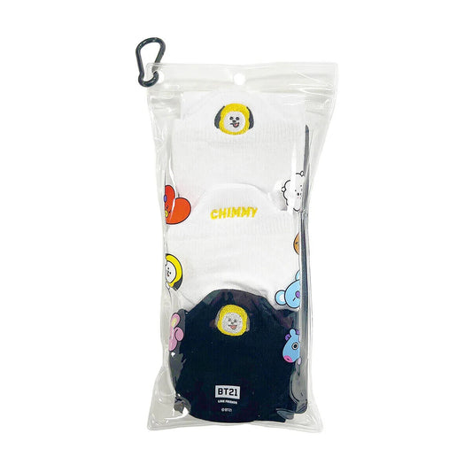 LINE FRIENDS BT21 KOYA Sneaker Socks 3-PACK NEW W TAG