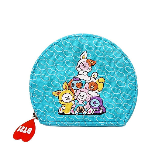 LINE FRIENDS BT21 Rabbit Round Coin Purse NEW W TAG