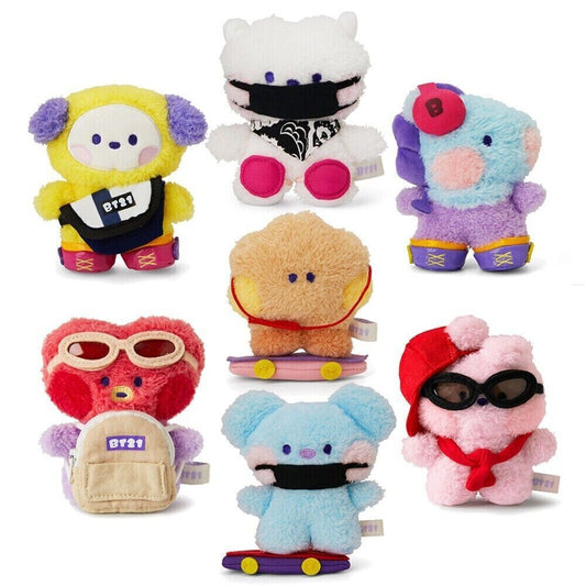 LINE FRIENDS BT21 Minini Soft Plush Stereo Standing Doll (Choose Your Bias) NIB