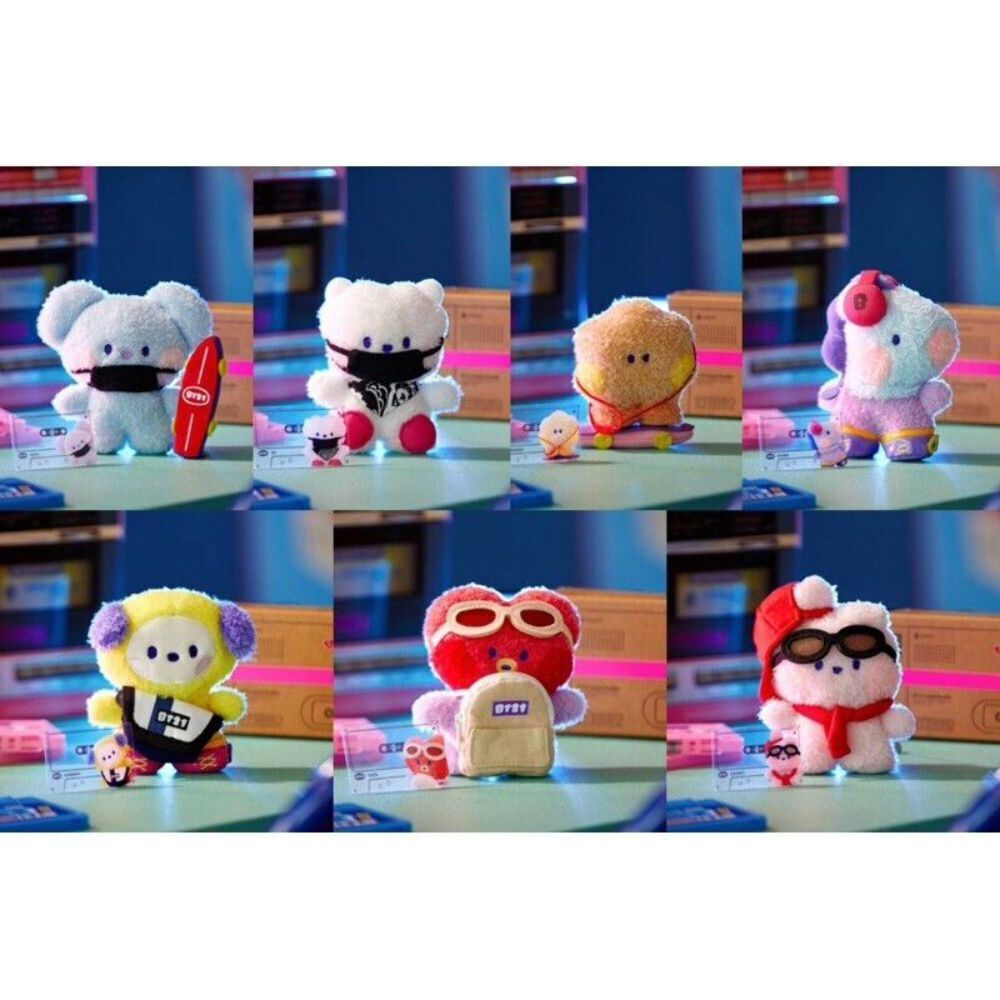 LINE FRIENDS BT21 Minini Soft Plush Stereo Standing Doll (Choose Your Bias) NIB