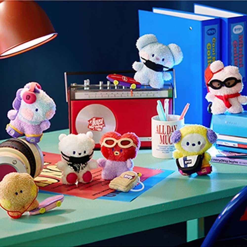 LINE FRIENDS BT21 Minini Soft Plush Stereo Standing Doll (Choose Your Bias) NIB