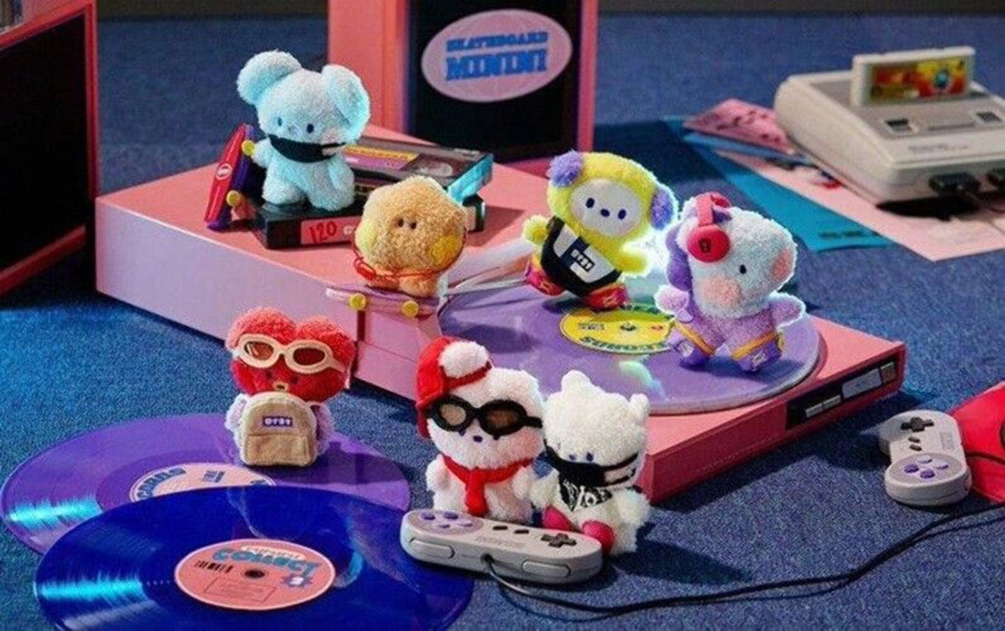 LINE FRIENDS BT21 Minini Soft Plush Stereo Standing Doll (Choose Your Bias) NIB