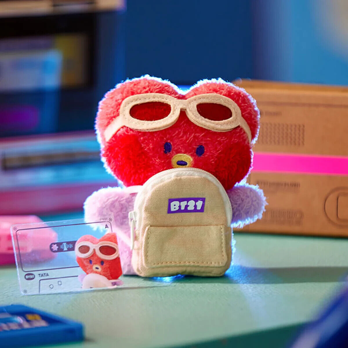 LINE FRIENDS BT21 Minini Soft Plush Stereo Standing Doll (Choose Your Bias) NIB