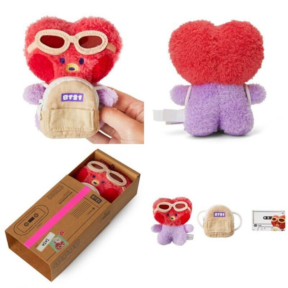 LINE FRIENDS BT21 Minini Soft Plush Stereo Standing Doll (Choose Your Bias) NIB