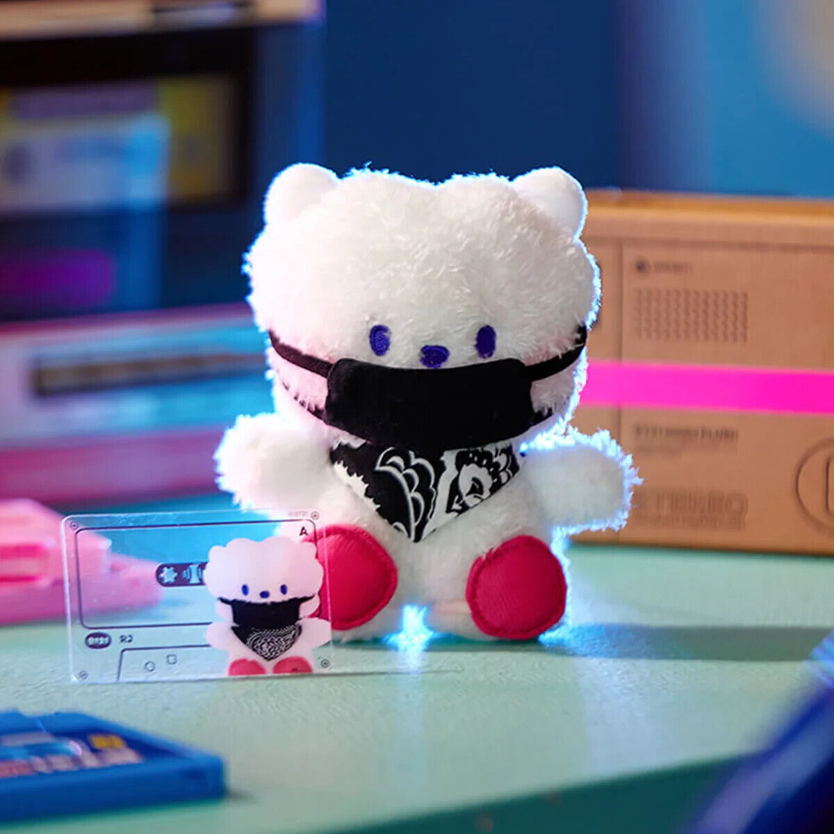 LINE FRIENDS BT21 Minini Soft Plush Stereo Standing Doll (Choose Your Bias) NIB