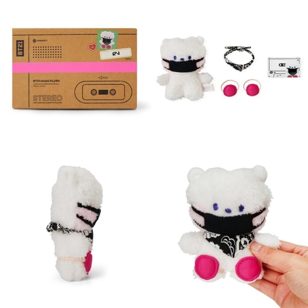LINE FRIENDS BT21 Minini Soft Plush Stereo Standing Doll (Choose Your Bias) NIB
