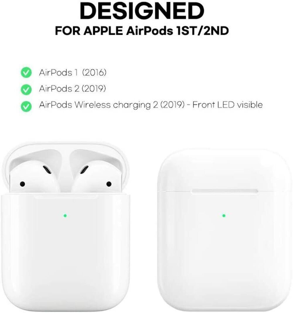 BTS DNA Purple Apple AirPods Case (1 & 2 Gen) Officially Licensed Product NIB