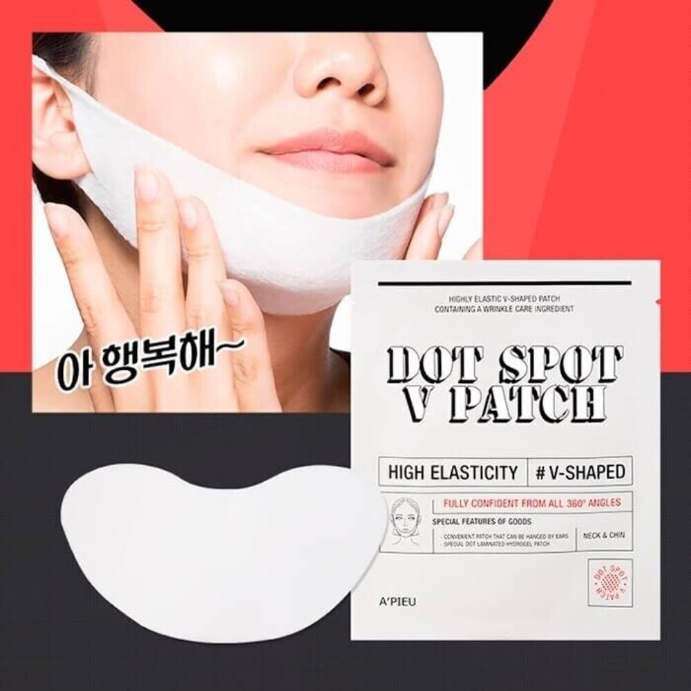 3 X A'PIEU Dot Spot V Patch + *FREE BONUS* MISSHA Speedy Solution Face Up Patch