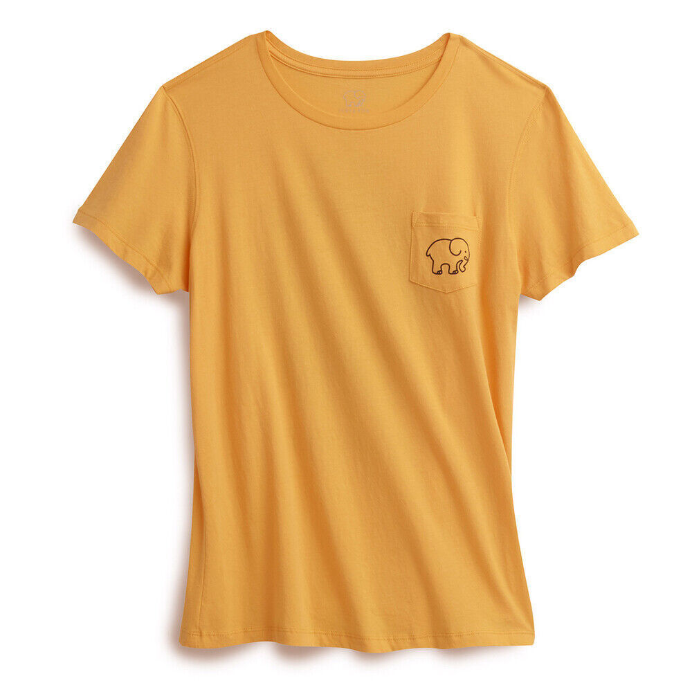 🐘 IVORY ELLA Ella Regular Fit Palms Tee Citrus Orange (XXL, 2XL) NEW W TAG