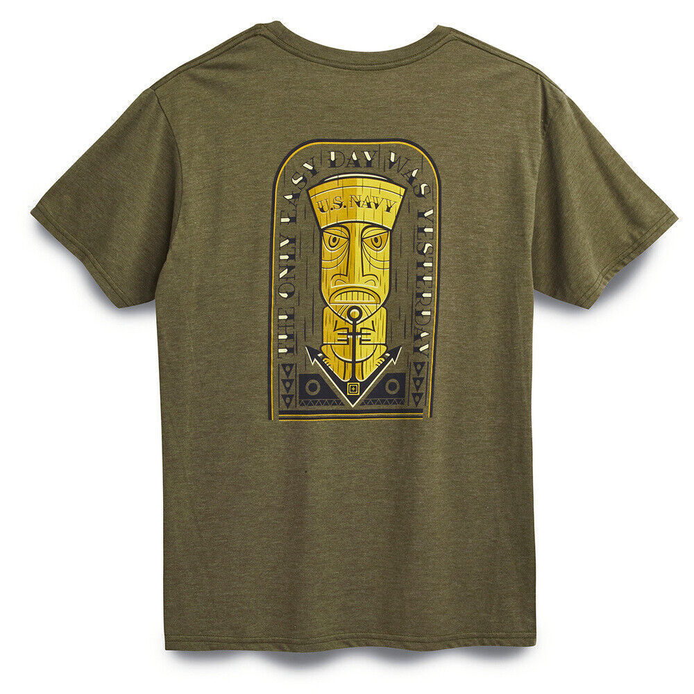 5.11 Men's Exclusive Navy Tiki Tee *Choose Color/Size* NWT