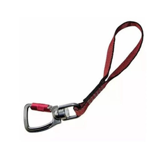 Kurgo Travel Seatbelt Swivel Tether, Red EW W TAG