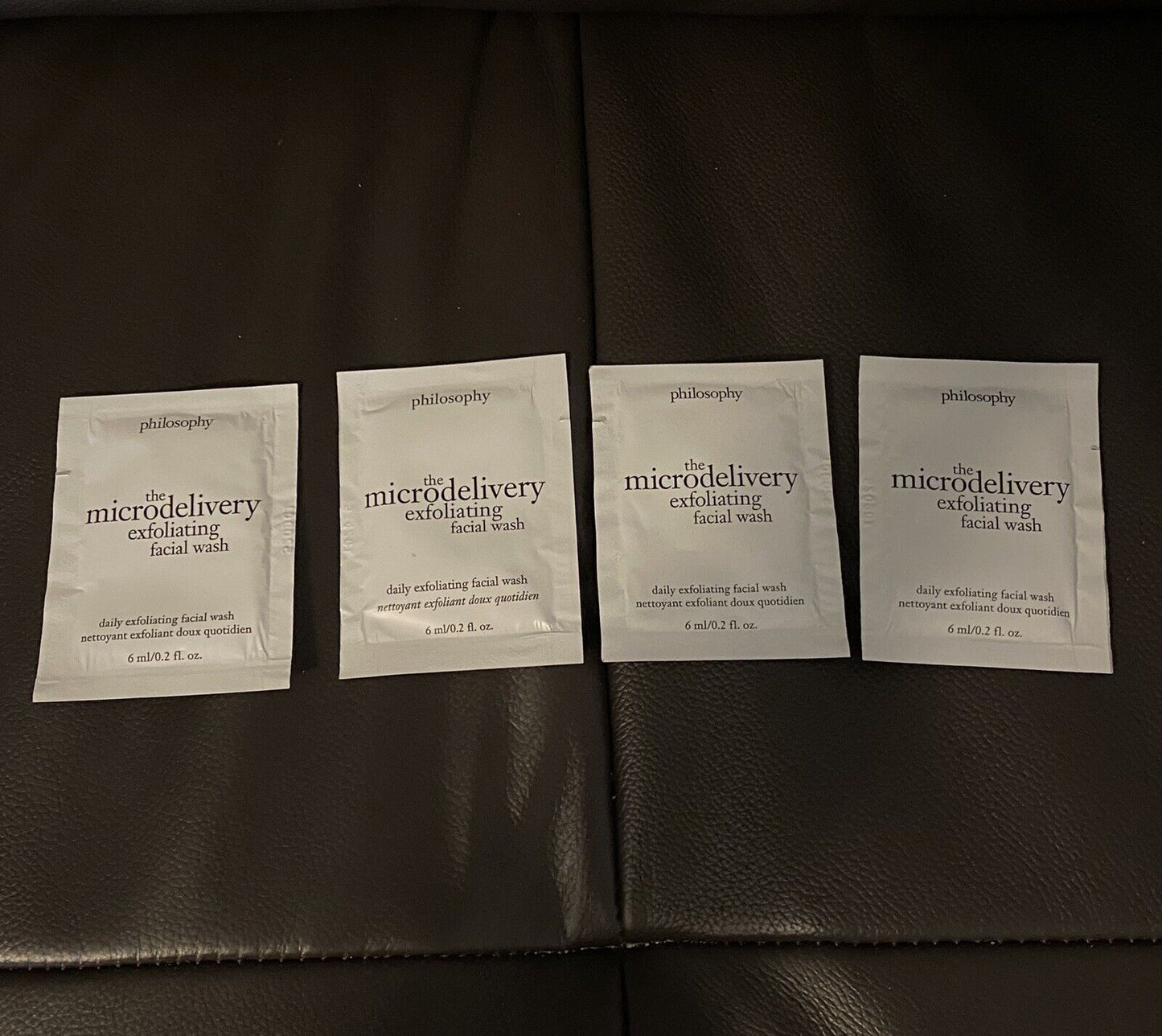 20-Piece Philosophy Skincare product samples cleanser, lotion, cream NEW
