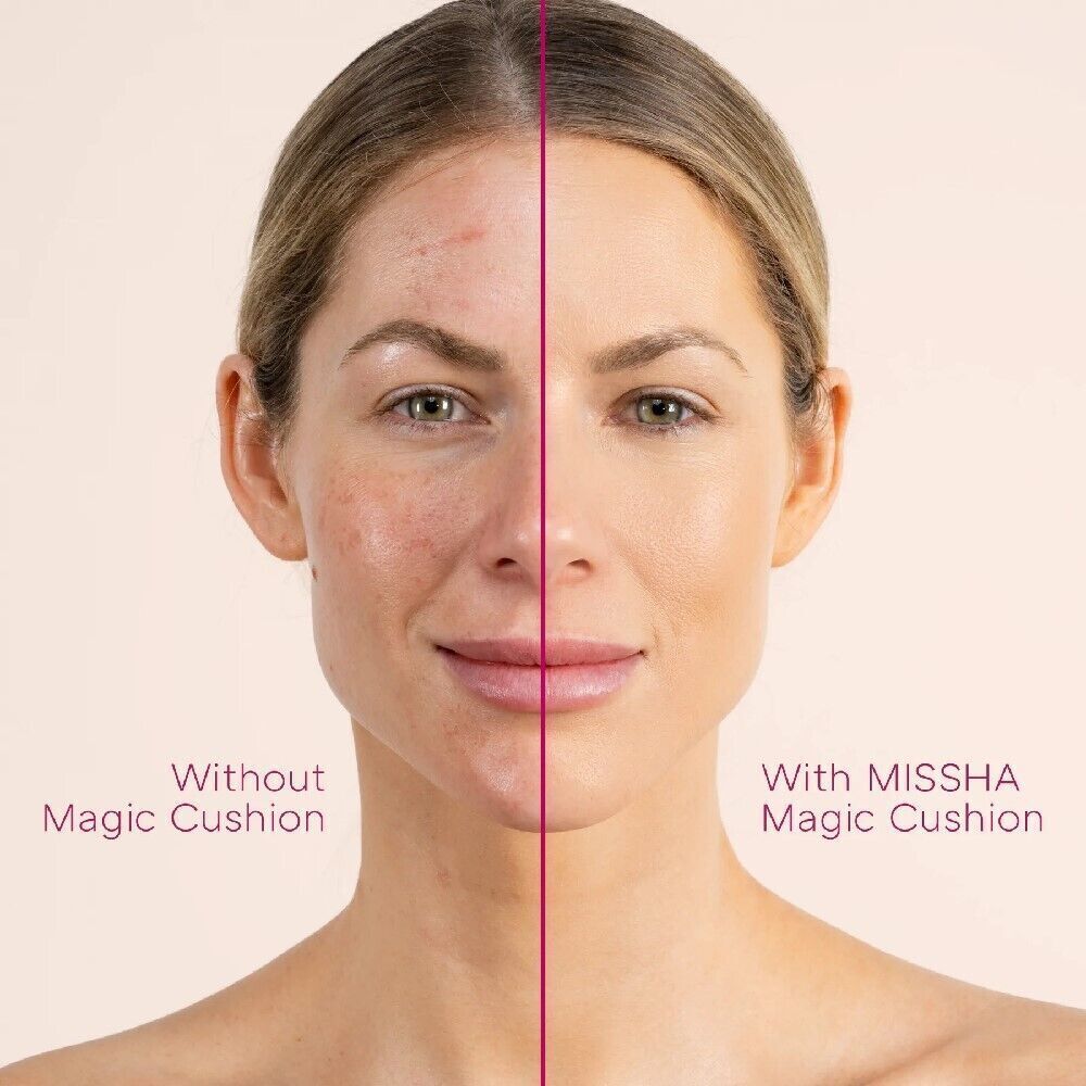 Missha M Magic Cushion Cover Lasting UV Blocking SPF50 **Choose Shade** NIB