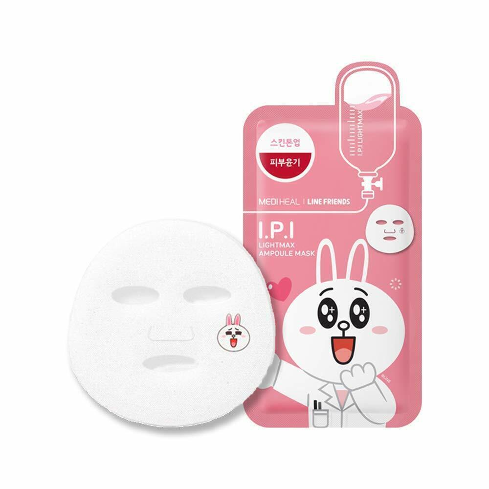 4 X Mediheal Line Friends Ampoule Face Sheet Pack. 4 TYPES **K-Beauty** New