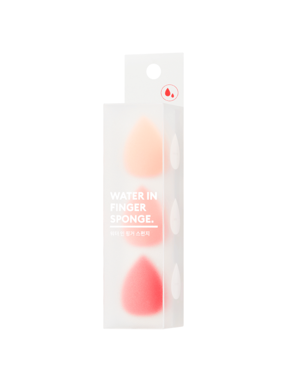 [MISSHA] Water In Finger Sponge - 1pack (3pcs) K-Beauty NEW