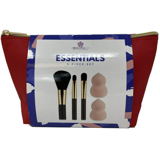 A Beautiful You Cosmetic Makeup Essentials Travel Set