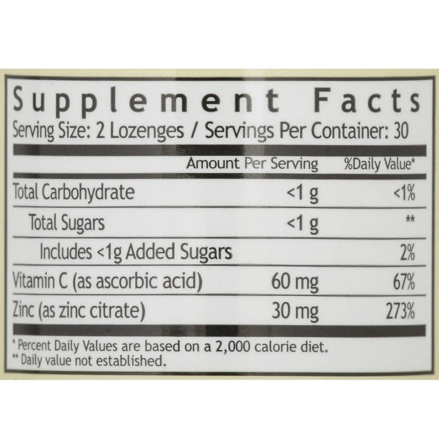 2 X Windmill Citrus Flavor Zinc Lozenges w/ Vitamin C 60ct (Total 120) Exp 4/26