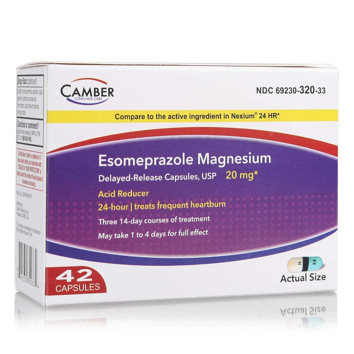 Famotidine 20mg Generic Pepcid AC Maximum Strength 1000Ct Exp 07/2027